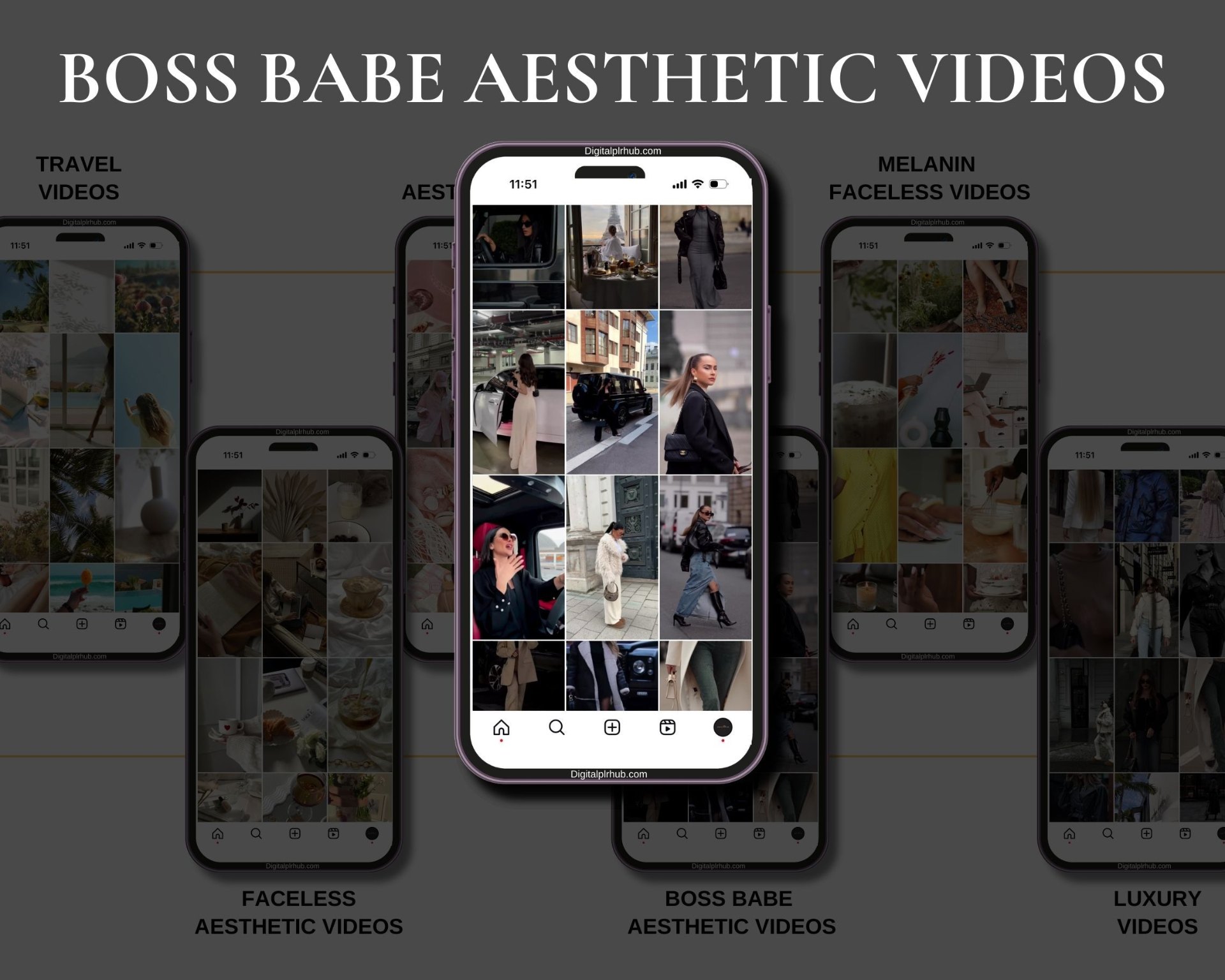 500+ Boss Babe Aesthetic Videos